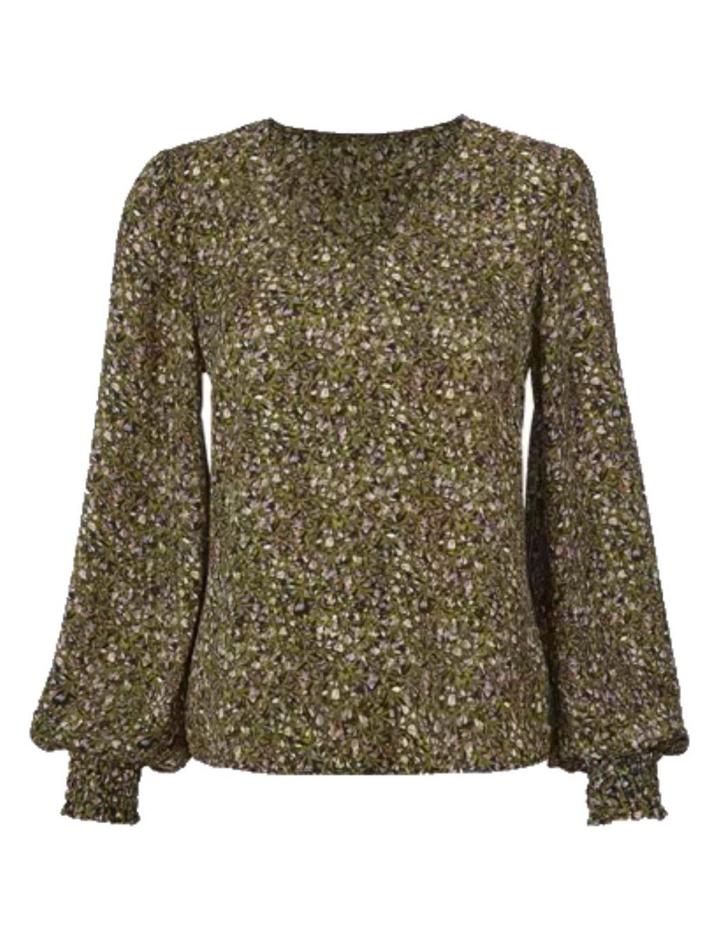CAbi Chorus Blouse - Multicolor Floral M